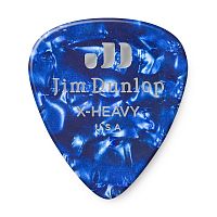 Dunlop 483P10XH Celluloid Blue Pearloid Extra Heavy 12Pack