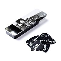 Dunlop JHPTR05H Jimi Hendrix Silver Portrait Pick Tin