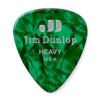 Dunlop 483P12HV Celluloid Green Pearloid Heavy 12Pack