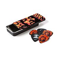 Dunlop JHPT14H Jimi Hendrix Voodoo Fire Pick Tin